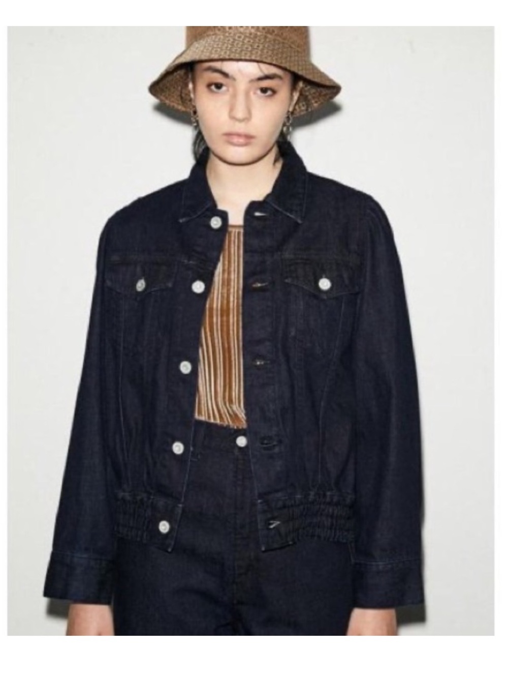 Moussy Vintage Japan Dark Indigo Denim Jean Jacket Coat